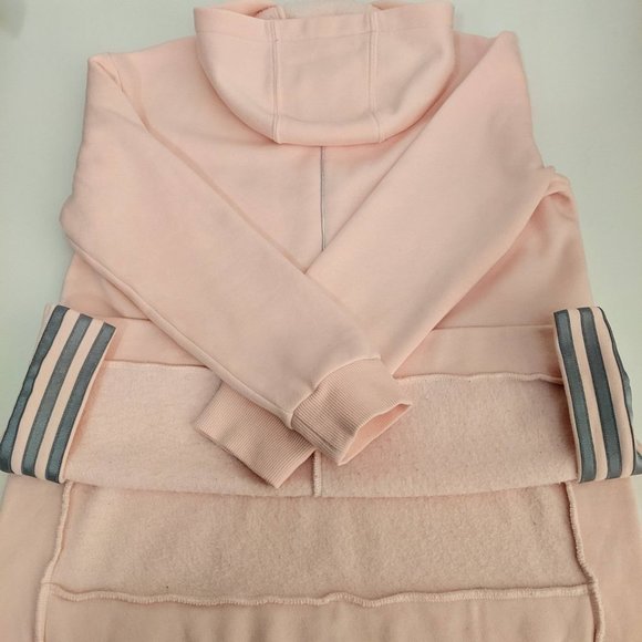 Adidas Pink Hoodie with Adidas logo in the front. Size S Loose fit - Picture 11 of 17